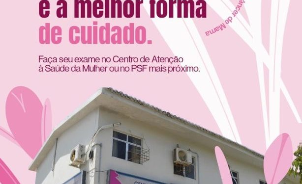 Outubro Rosa: Secretaria de Saúde de Monteiro, em mais um ano, inicia o mês destacando a conscientização sobre o Câncer de Mama