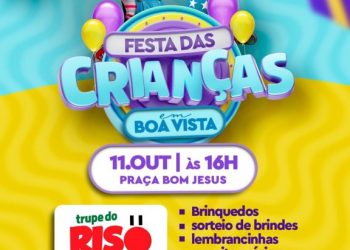 Prefeitura de Boa Vista realizou programação especial para o Dia das Crianças com show da Trupe do Riso