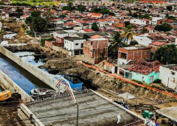 Prefeitura de Campina Grande avança na construção da nova ponte que ligará o canal de Bodocongó à duplicação da Avenida Francisco Lopes de Almeida