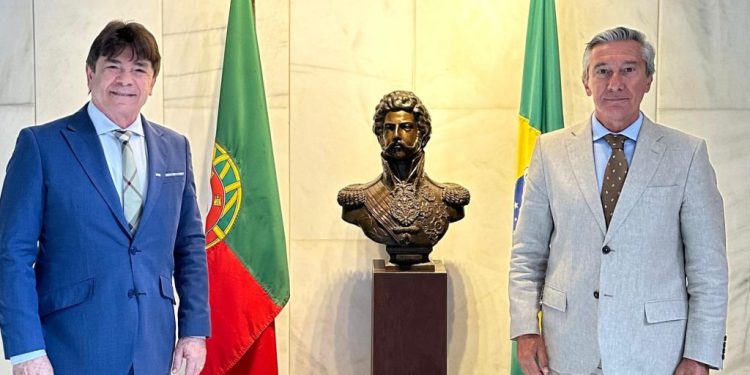 Presidente da FIEPB visita Embaixada de Portugal e prepara missão empresarial para estreitar parcerias com o país