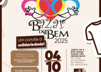 Parque do Povo será palco, neste sábado, do Bazar do Bem para ajudar o Mosteiro das Clarissas