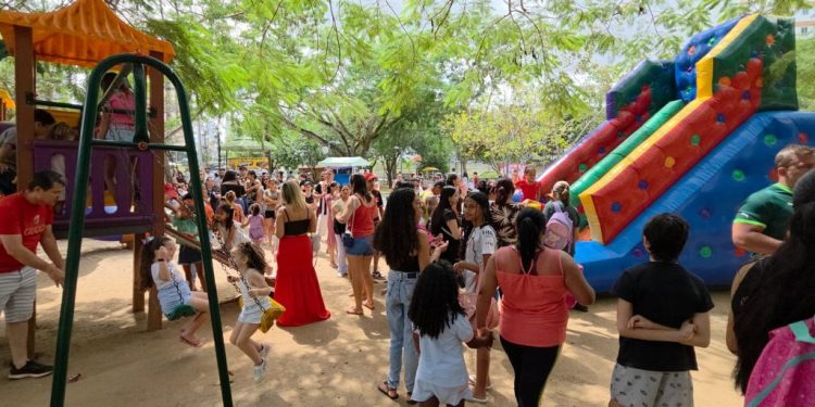 Mais de 5 mil pessoas participam de Dia das Crianças no Parque Evaldo Cruz promovido pela Sesuma