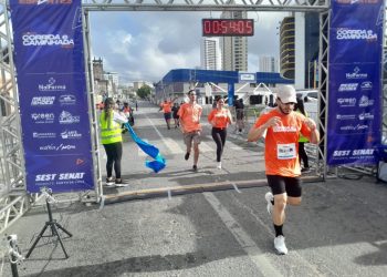 Em parceria com a Prefeitura de Campina Grande, 3ª Corrida do Sest/Senat reuniu cerca de 1.100 atletas