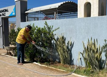 Secretaria de Infraestrutura intensifica recuperação e melhorias no cemitério Jardim da Paz