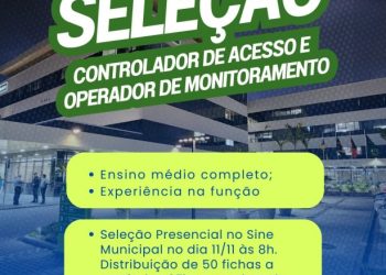 Prefeitura de Campina Grande divulga novas oportunidades de trabalho por meio do Sine Municipal