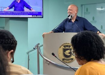 Representantes da Prefeitura de Campina Grande, através da Semas, participam de Audiência Pública na Câmara Municipal sobre a implementação do VLT