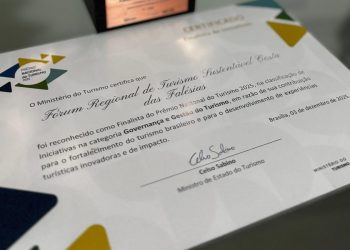 Costa das Falésias conquista 3º lugar no Prêmio Nacional do Turismo e reforça protagonismo da Paraíba no cenário brasileiro