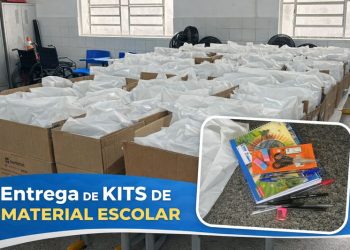 Prefeitura realiza entrega de kits escolares para alunos da rede municipal de Sumé