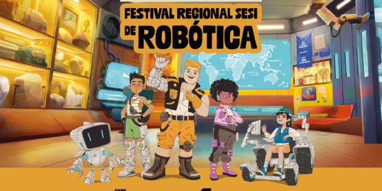 Com inscrições abertas, Campina Grande recebe pela primeira vez o Festival Regional SESI de Robótica
