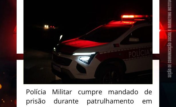 POLÍCIA MILITAR CUMPRE MANDADO DE PRISÃO DURANTE PATRULHAMENTO EM SANTA GERTRUDES