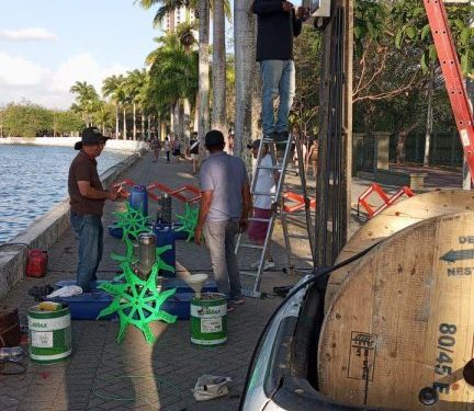 Prefeitura de Campina Grande inicia instalação de aeradores no Açude Velho para melhorar qualidade da água