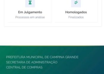 Prefeitura de Campina Grande lança portal que centraliza e amplia a transparência das licitações