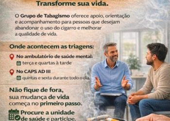 Município de Monteiro integra Programa Nacional de Controle do Tabagismo