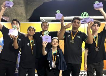 Doce Futuro: Projeto Social da Prefeitura de Campina Grande e Sesi conquista primeiro lugar em evento de robótica realizado na Fiep