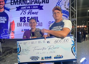 Corrida de Rua de Sumé reúne cerca de 600 participantes e marca início das comemorações do aniversário da cidade