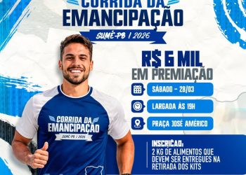 Abertas as inscrições da Corrida de Rua de Sumé