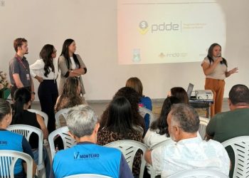 Secretaria de Educação realiza capacitação para gestão dos recursos do PDDE em Monteiro