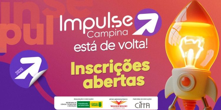 Impulse Campina 2026: inscrições abertas para programa que transforma ideias em negócios