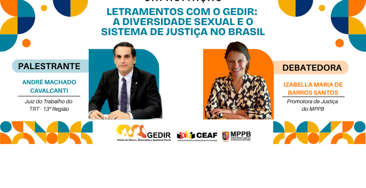 MPPB promove nesta 6ª feira capacitação sobre diversidade sexual e Justiça