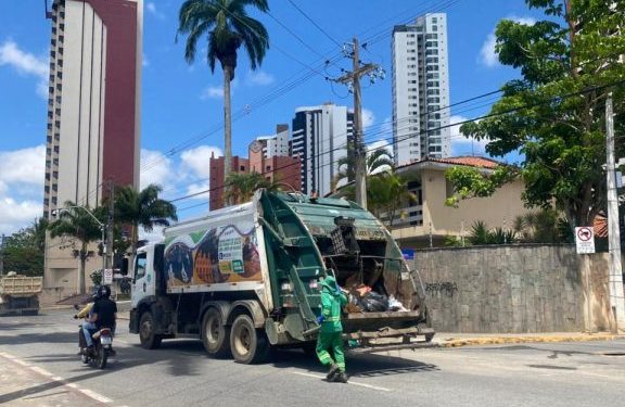 Coleta domiciliar funcionará normalmente durante o período de Páscoa em Campina Grande
