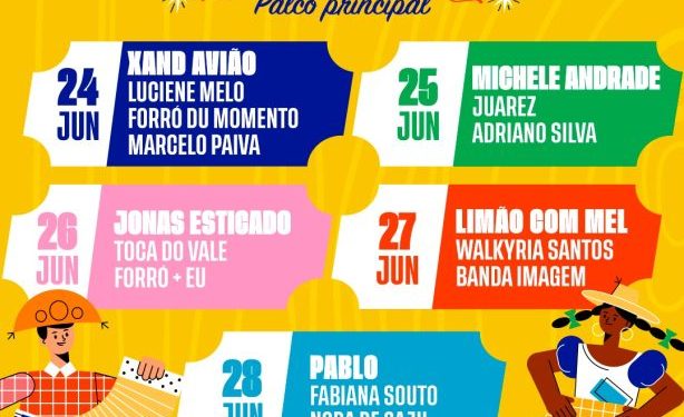 A espera acabou: Prefeita Ana Paula Divulga Atrações do São João de Monteiro 2026