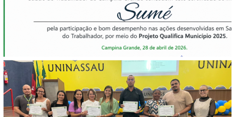Gestão municipal garante mais um reconhecimento para Sumé na área de Saúde do Trabalhador