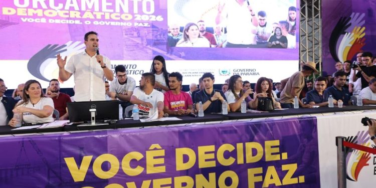 Lucas Ribeiro abre primeira plenária do Ciclo 2026 do ODE e anuncia investimentos na região de Cajazeiras Lucas Ribeiro abre primeira plenária do Ciclo 2026 do ODE e anuncia investimentos na região de Cajazeiras