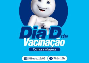 Secretaria de Saúde de Monteiro realiza neste sábado, Dia D de Vacinação contra a Influenza