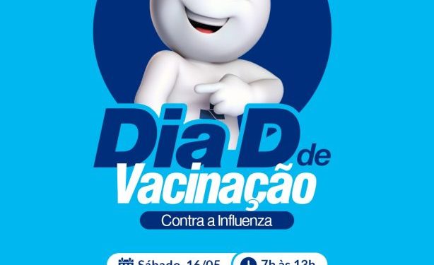 Secretaria de Saúde de Monteiro realiza neste sábado, Dia D de Vacinação contra a Influenza