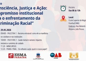 Enfrentamento ao racismo será discutido em evento da Esma, nesta sexta (29)