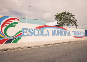 Prefeitura entrega reforma e ampliação da Escola Municipal Tiradentes, no bairro Santa Rosa, na próxima segunda-feira