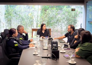 Prefeitura de Campina Grande realiza reunião com equipes de segurança municipal sobre instalação do ponto ‘Saída Delas’ no Parque do Povo