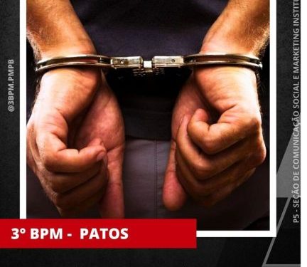 POLÍCIA MILITAR PRENDE ACUSADO DE VIOLÊNCIA DOMÉSTICA CONTRA A PRÓPRIA MÃE