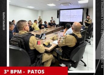 POLÍCIA MILITAR PARTICIPA DE REUNIÃO DE ALINHAMENTO ESTRATÉGICO PARA O SÃO JOÃO DE PATOS 2026