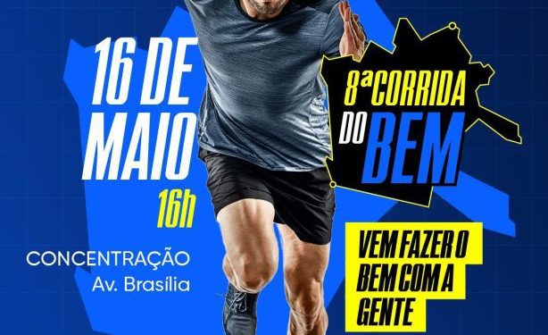 ESPORTE E SOLIDARIEDADE: Kits da Corrida do Bem serão entregues nos dias 14 e 15 de maio em Campina Grande