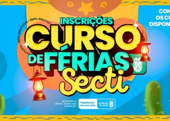 Prefeitura de Campina Grande abre inscrições para cursos na área de tecnologia que acontecerão no período de férias
