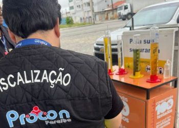 Operação Combustível Limpo: Procon-PB fiscaliza 15 postos em João Pessoa e Campina Grande em parceria com ANP