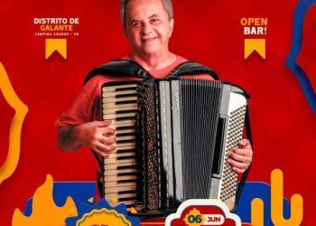 Arraiá de Cumpade inicia temporada de shows neste sábado (6) com forró e cultura nordestina no Distrito de Galante