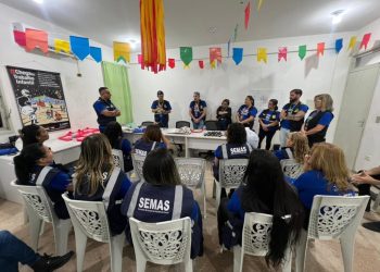 Ação Intersetorial: equipes da Prefeitura de Campina Grande, por meio da Semas, realizam abordagens na noite de abertura d’O Maior São João do Mundo