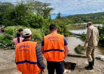 Defesa Civil-CG presta apoio a Puxinanã após rompimento de barragem e intensifica ações preventivas em Campina Grande