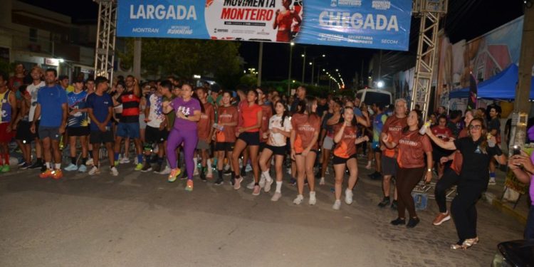 Secretaria de Esportes destaca sucesso da Corrida Aviva Monteiro e já anuncia Corrida da Fogueira em Junho