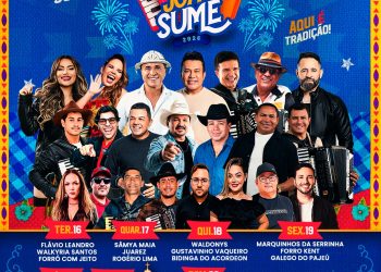 Walkyria Santos, Flávio Leandro e Forró com Jeito abrem a semana de festas do São João de Sumé