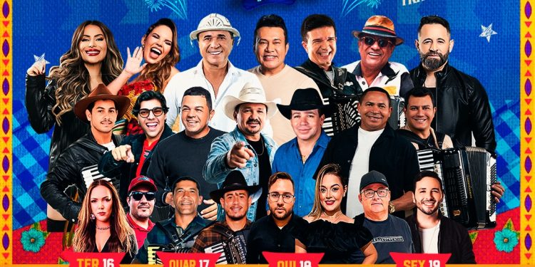 Walkyria Santos, Flávio Leandro e Forró com Jeito abrem a semana de festas do São João de Sumé