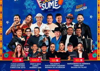 São João de Sumé tem início sábado, 13 de junho, no Arraial Zé Marcolino e segue até o dia 30