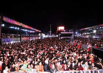 Monteiro registra recorde de público em noite histórica com Fabiana Souto, Pablo e Noda de Cajú no palco principal