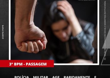 POLÍCIA MILITAR AGE RAPIDAMENTE E PRENDE SUSPEITO DE VIOLÊNCIA DOMÉSTICA CONTRA IDOSA EM PASSAGEM-PB.