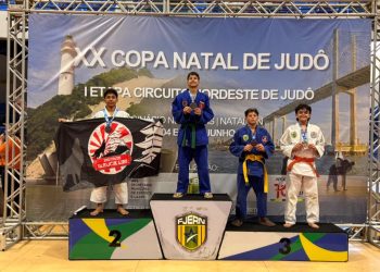Atleta da Rede Municipal de Ensino de Monteiro se destaca na XX Copa Natal de Judô, no Rio Grande do Norte