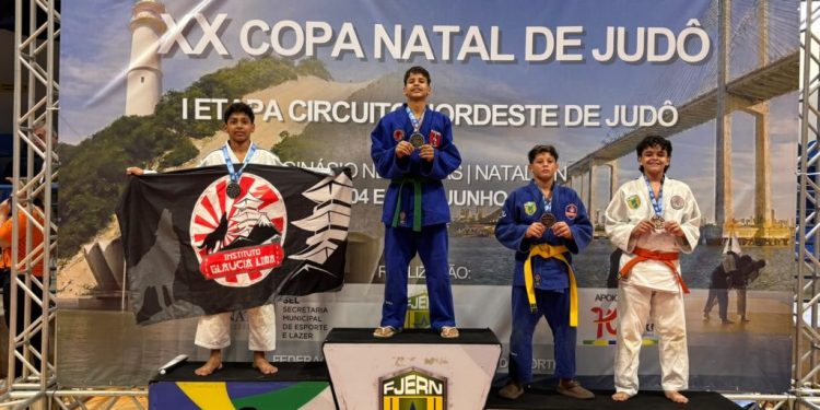 Atleta da Rede Municipal de Ensino de Monteiro se destaca na XX Copa Natal de Judô, no Rio Grande do Norte