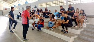 “Futebol de Rua” capacita professores da Rede Municipal para implantação da modalidade nas Olimpíadas Escolares