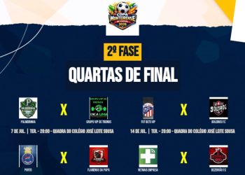 Copa Monteirense de Futsal 2026 entra na fase decisiva com início das quartas de final nesta semana